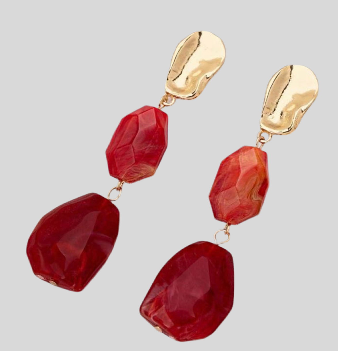 Hot Like Fire Drop Earrings