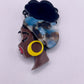 Queen Brooch - Black Queen