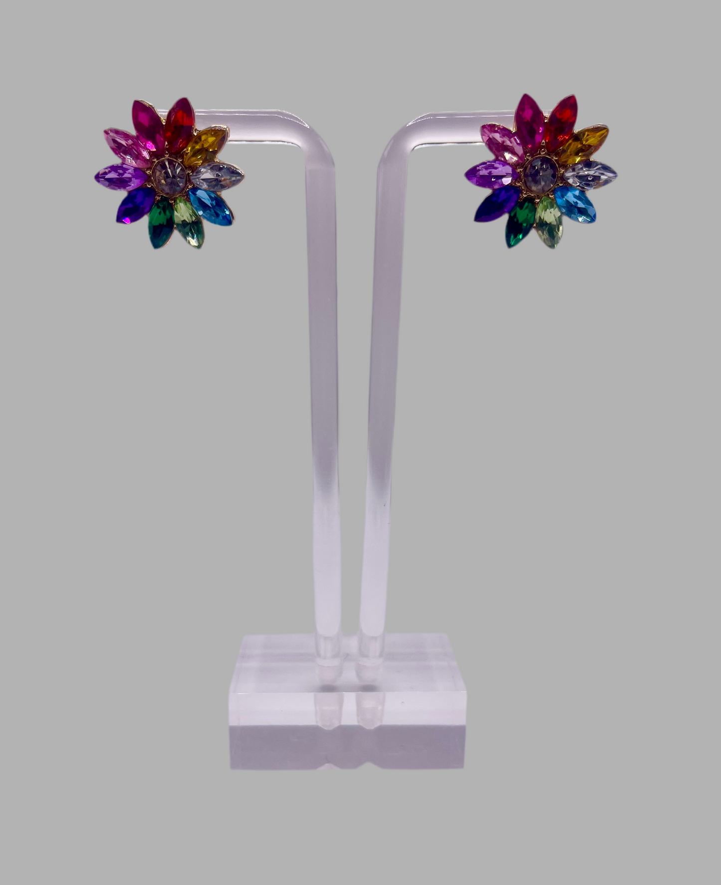 The Iris Rainbow Stud Earrings