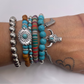 Texas Hold ‘Em Beaded Charm Bracelet