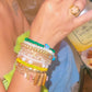 Just Beaded Multilayered Charm Bracelet Set