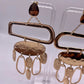 Melanin Pride Gold Drop Earrings