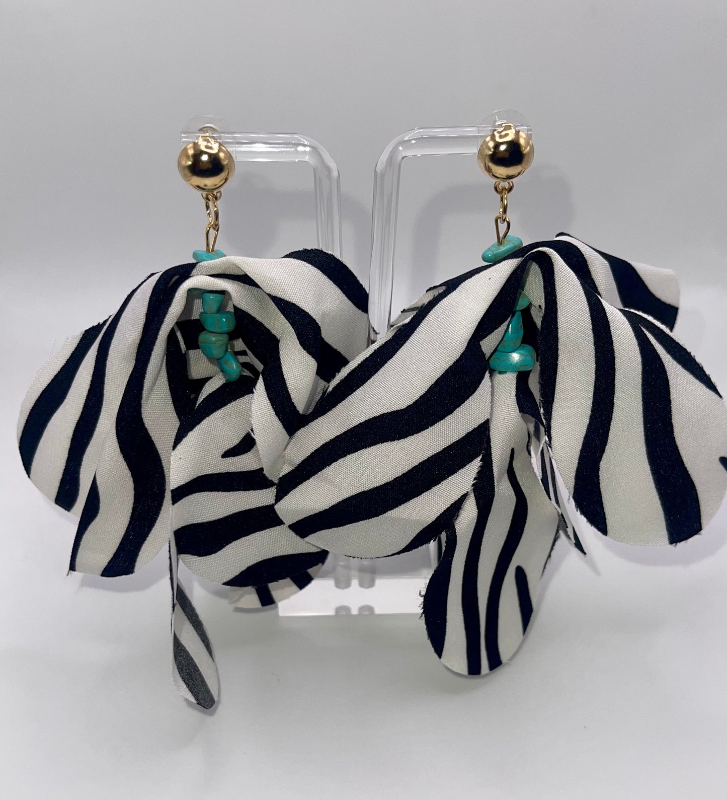 Equidae Striped Earrings