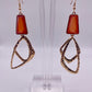 Orange You Boho Chic Drop Earrings