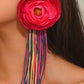 Rainbow Rosaholic Drop Earrings