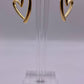 Lighthearted Gold Cuff Earrings