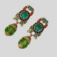 Cleopatra Gold Drop Earrings