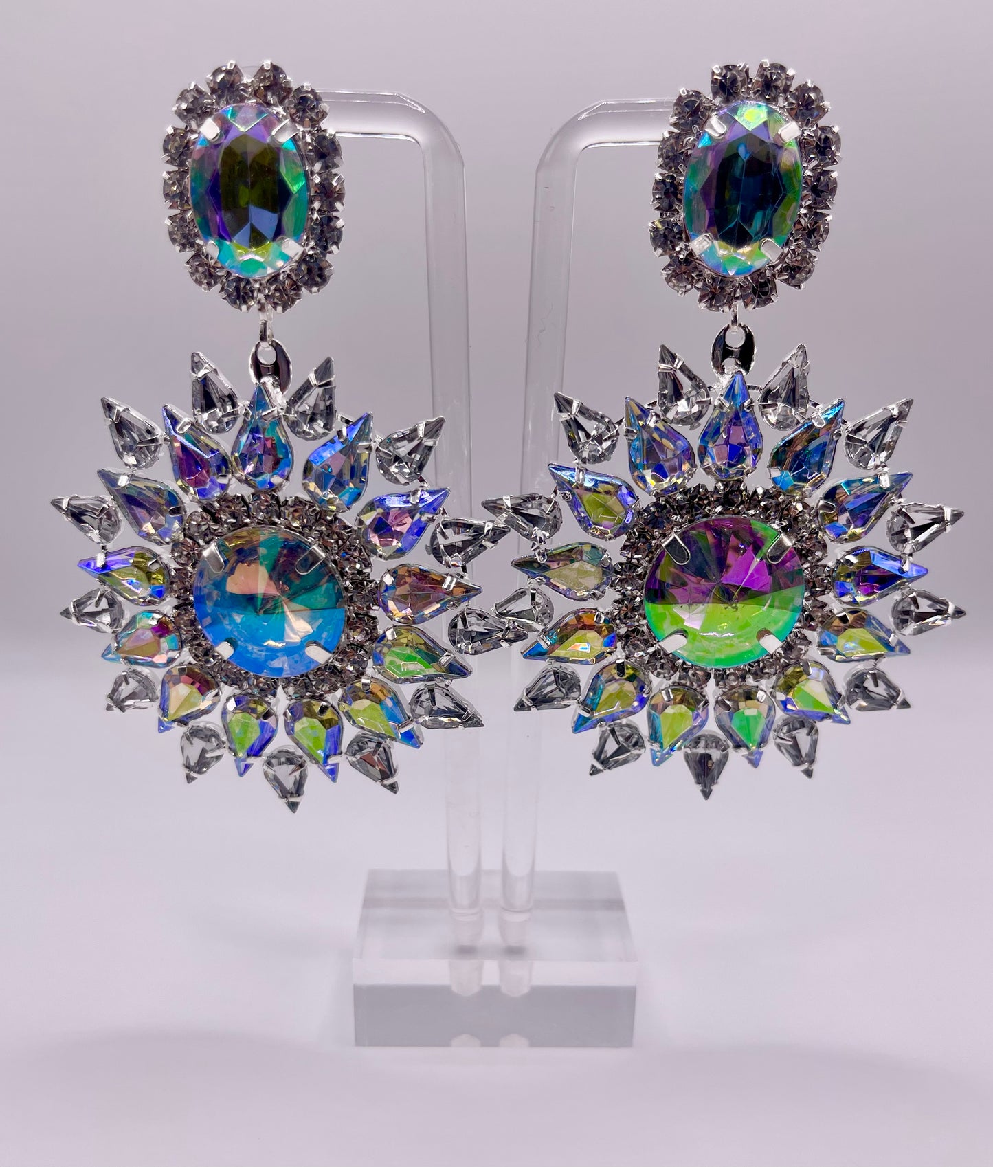 LUXE Stargazer Crystal Drop Earrings