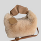 Fuzzy Wuzzy Faux Fur Handbag