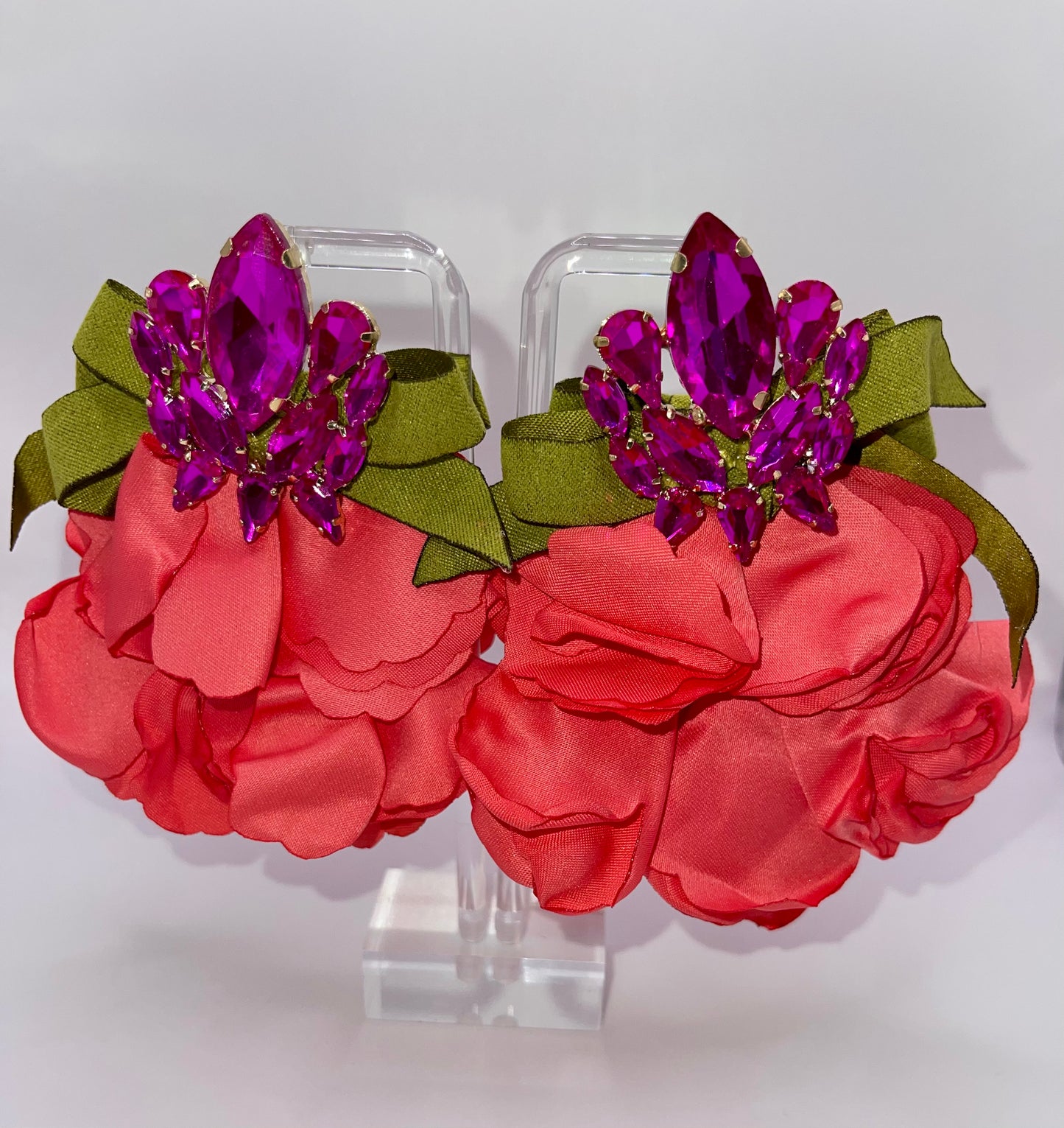 Pretty Petalons Crystal Drop Earrings