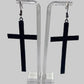Don’t Cross Me Drop Earrings