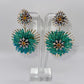 ZenNia Flower Drop Earrings