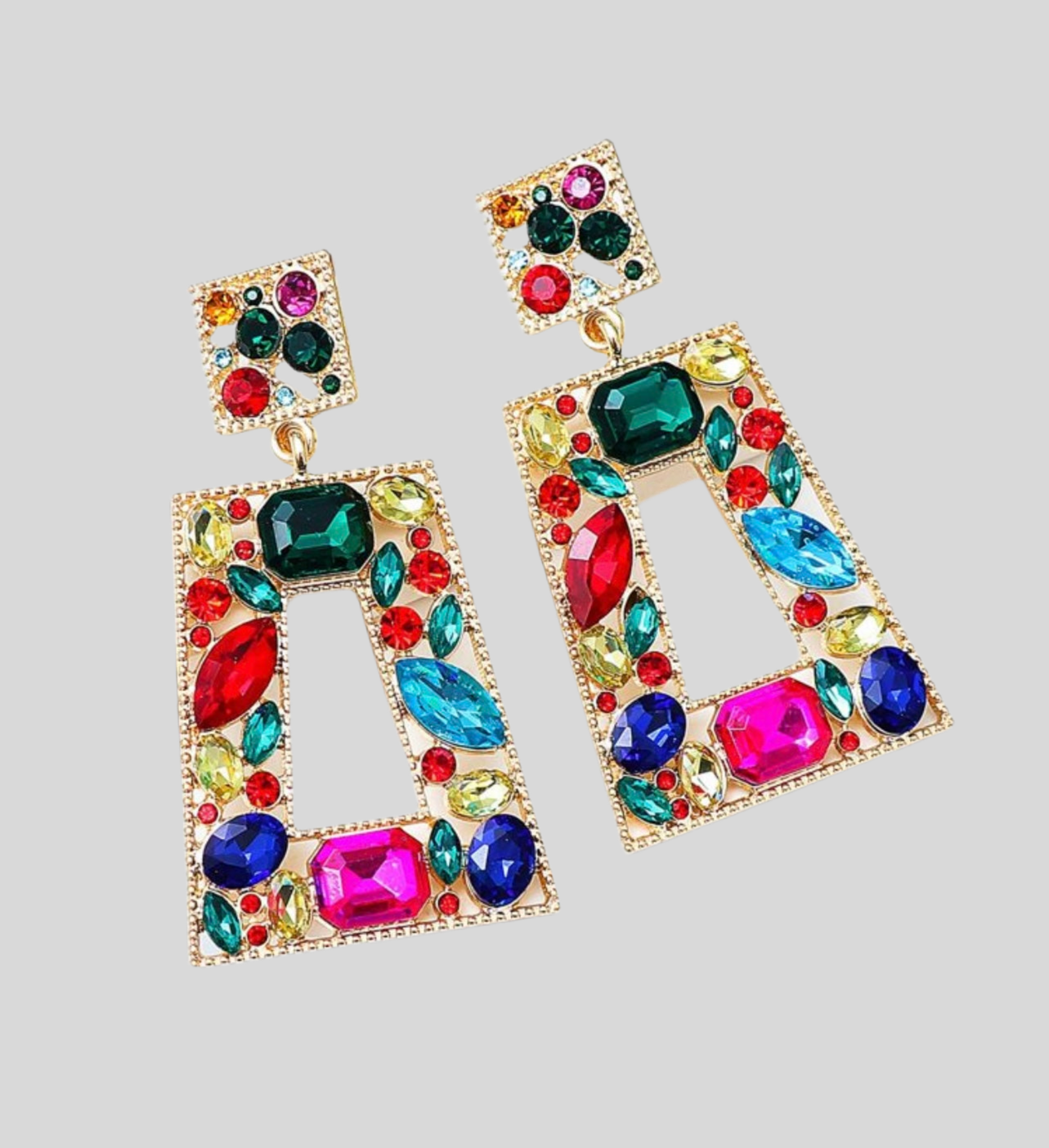 Who’s Knocking Gold Drop Earrings