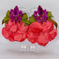 Pretty Petalons Crystal Drop Earrings