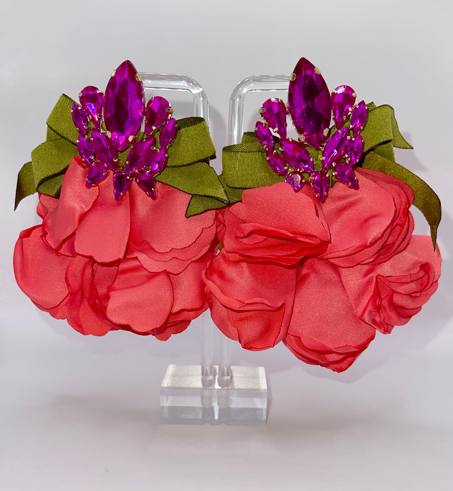 Pretty Petalons Crystal Drop Earrings