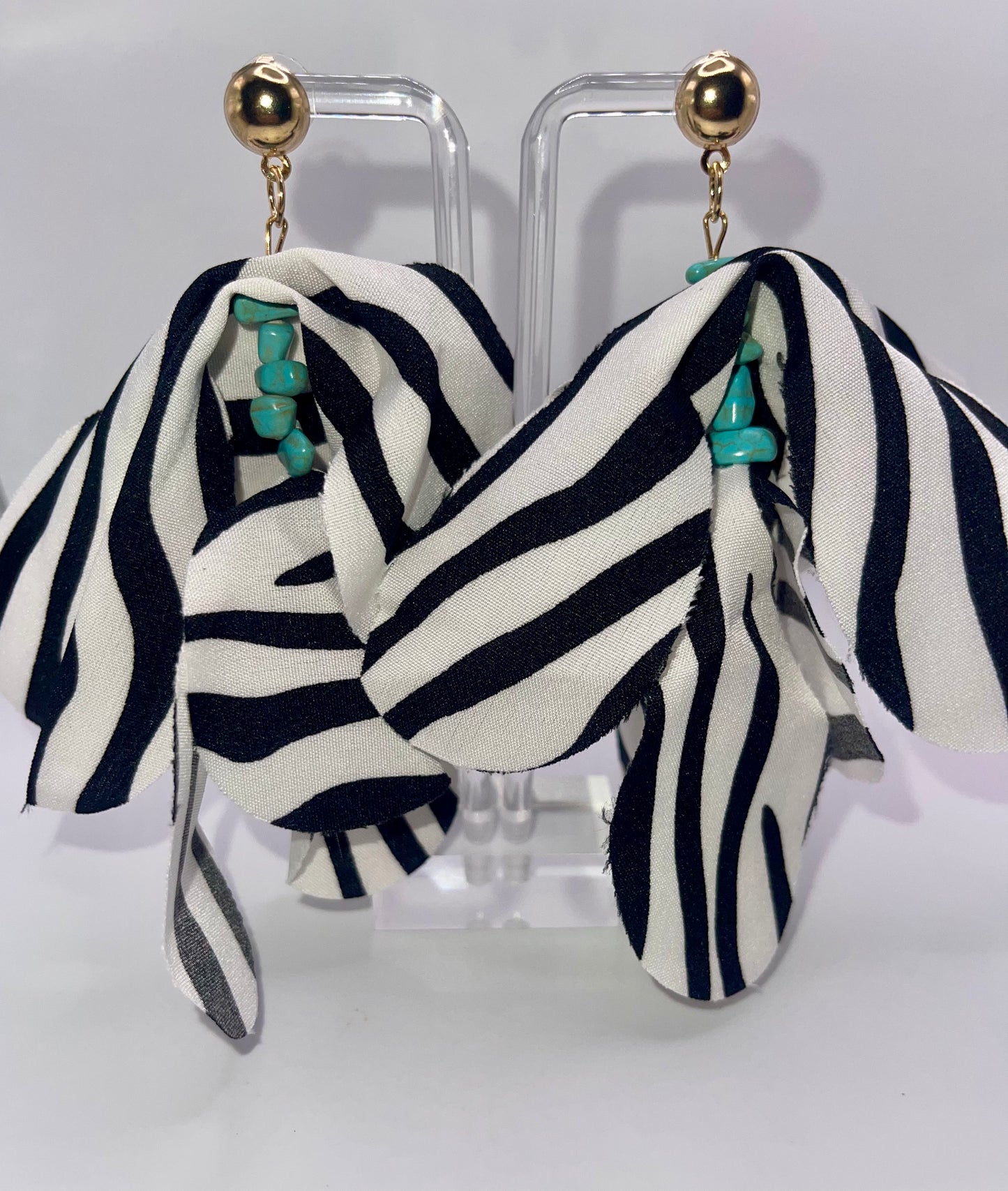 Equidae Striped Earrings