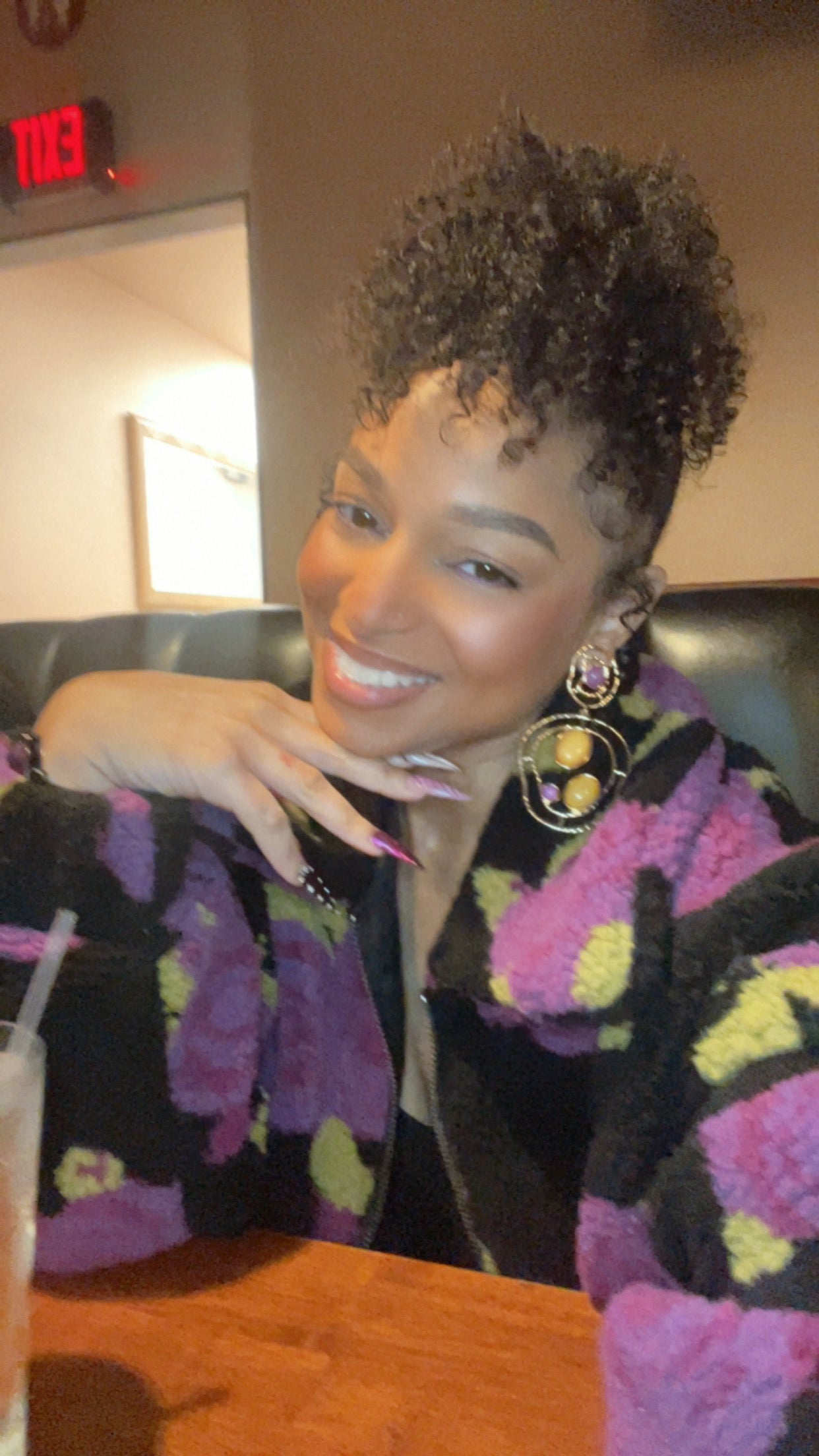 Radiate Gold Drop Earrings