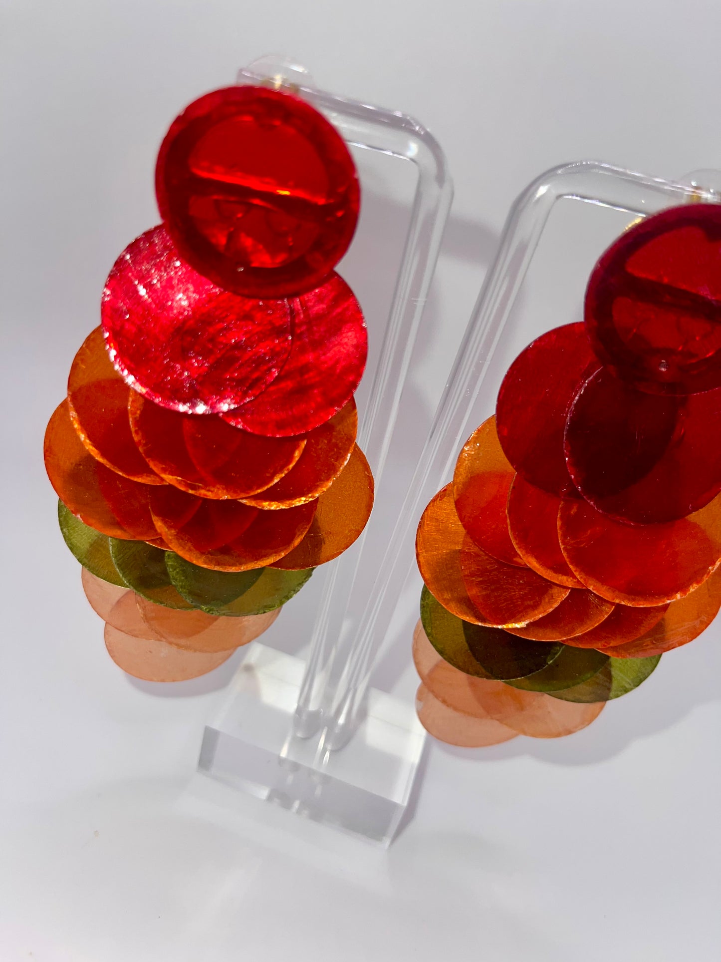 Tip the Scales Drop Earrings