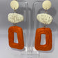 Woven Together Forever Drop Earrings