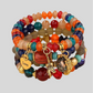 Just Beaded Multilayered Charm Bracelet Set