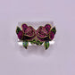 Janet Rose Gold Stud Earrings