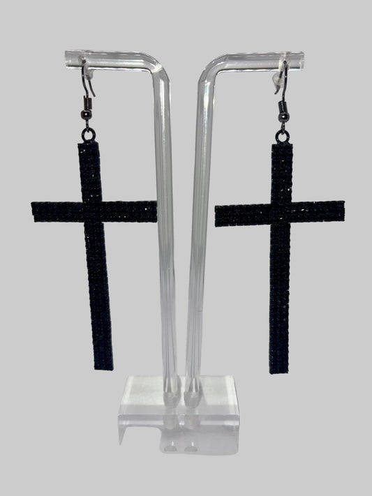 Don’t Cross Me Drop Earrings