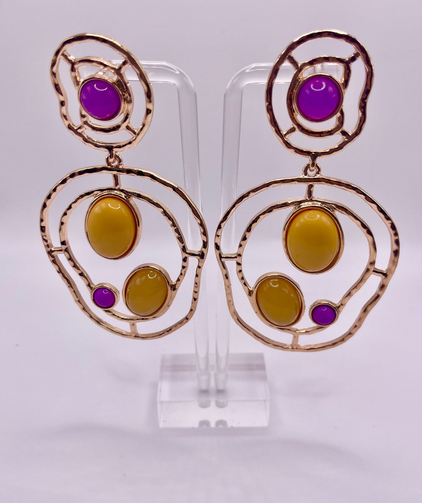 Radiate Gold Drop Earrings