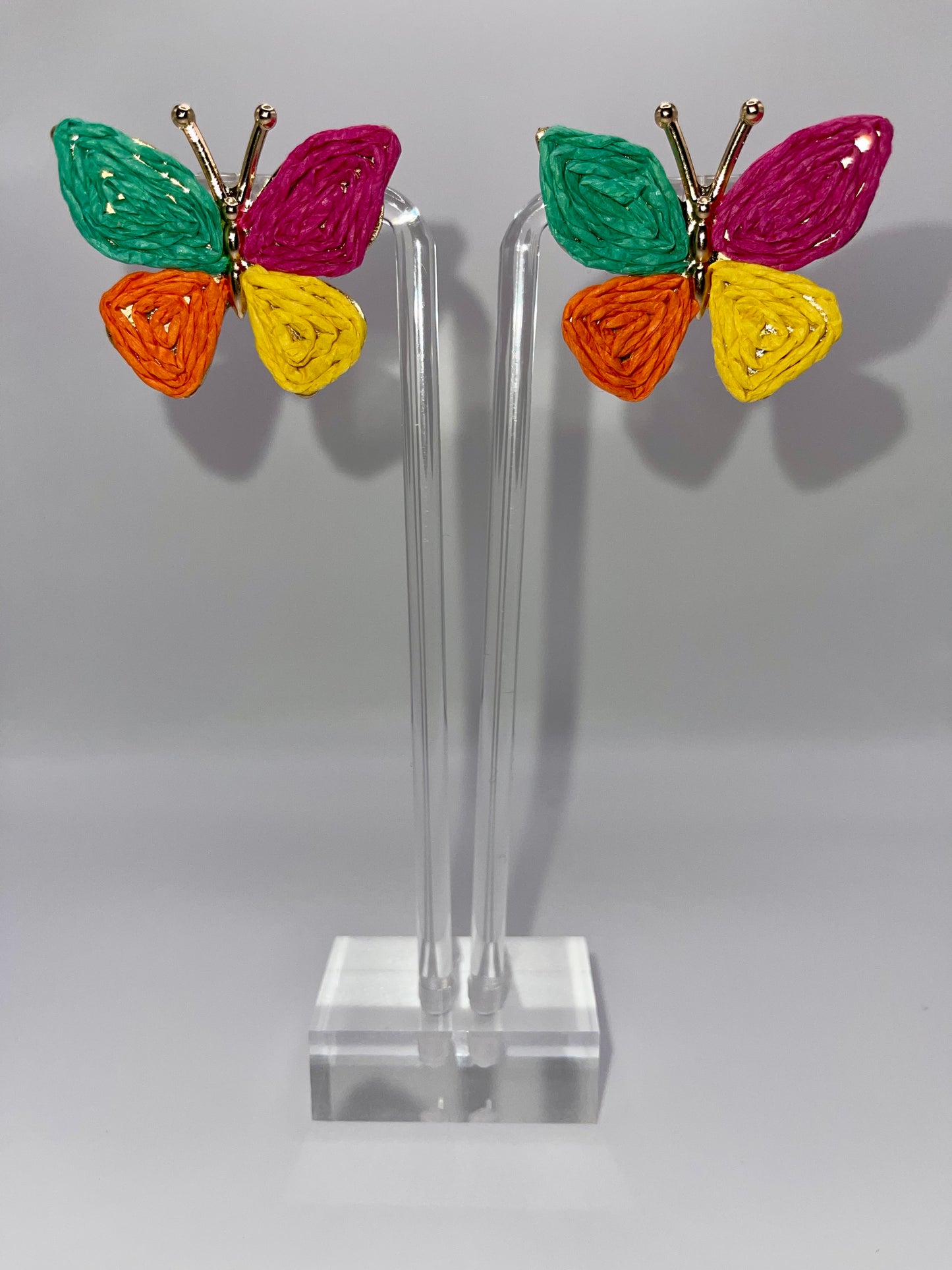 Boho Butterfly Stud Earrings