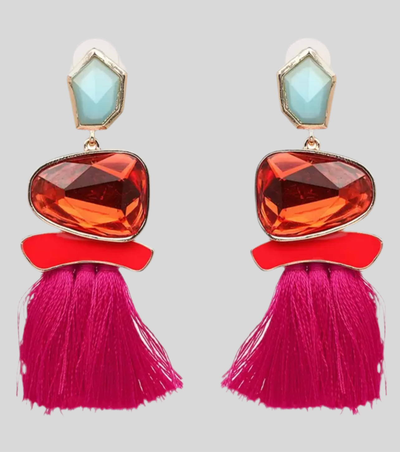 You Did It Tassel Drop Earrings