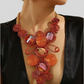 Through the Wire Statement Necklace Set