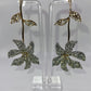 La Fleur Crystal Drop Earrings