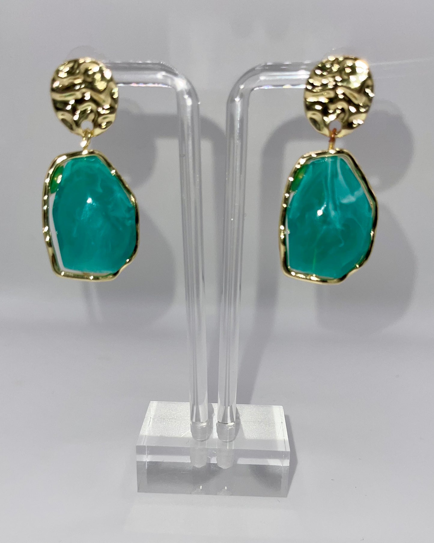 She’s Demure Gold Drop Earrings