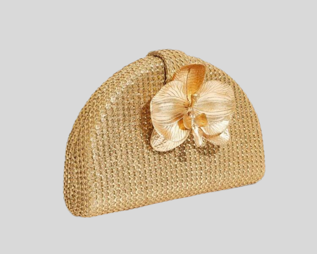 Camellia Gold Clutch