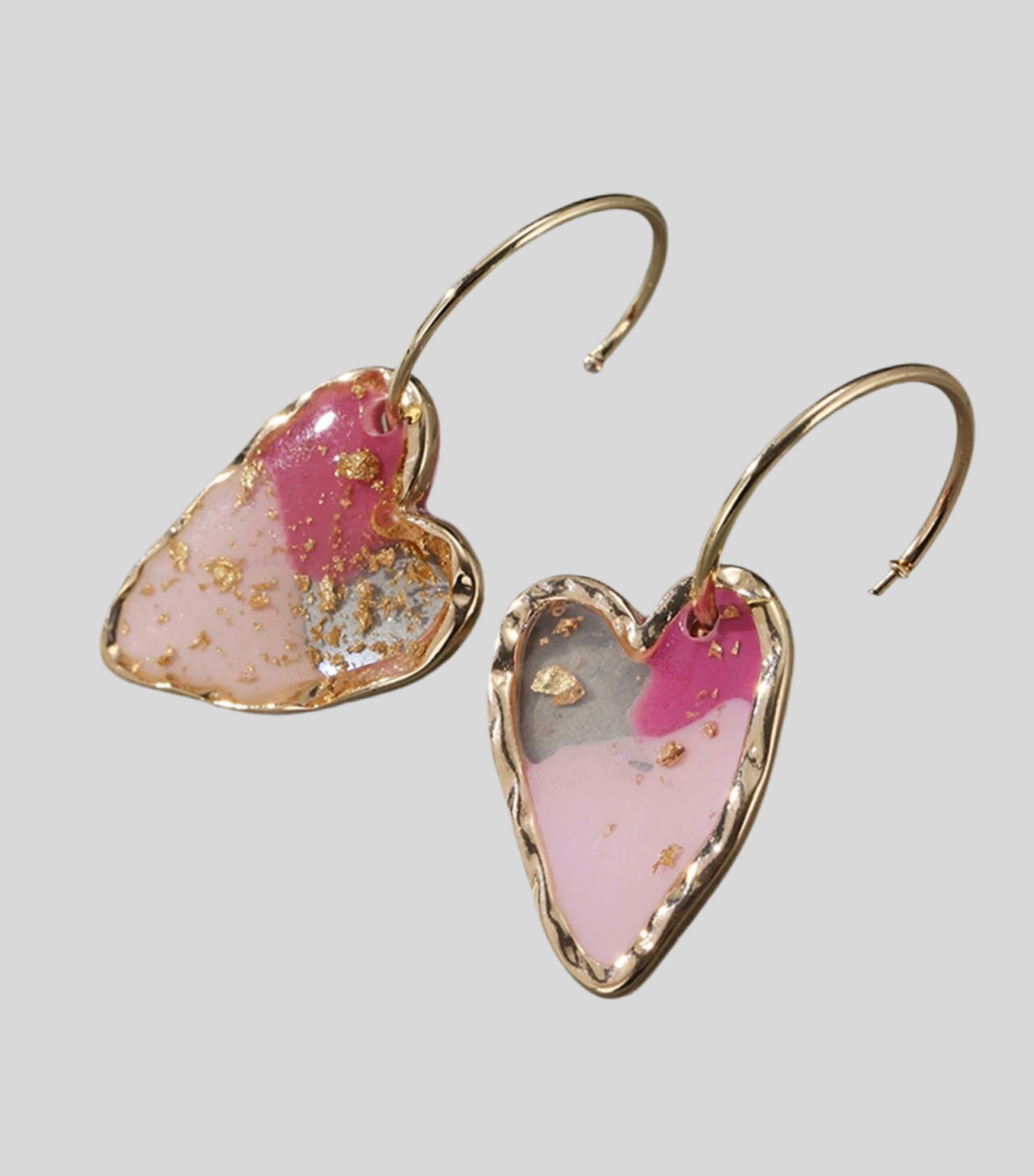 Heart to Heart Drop Earrings