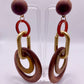 Knock on Wood Drop Earrings