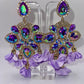 LUXE Petal Pusher Drop Earrings