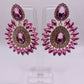 Strawberries and Cream Drop Earrings