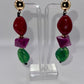 Darker the Berry Drop Earrings