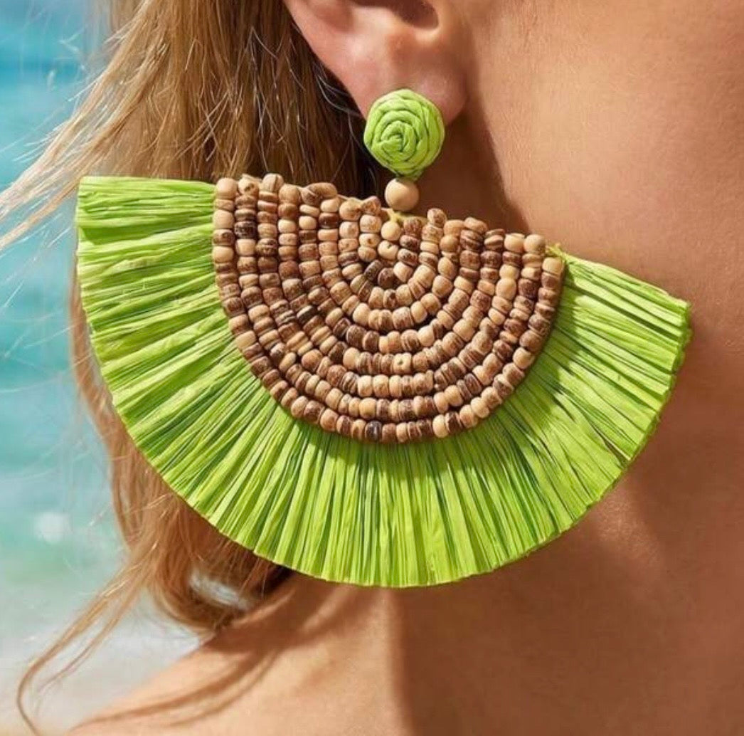 Fan Club Drop Earrings