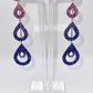 Purple Reign Drop Earrings