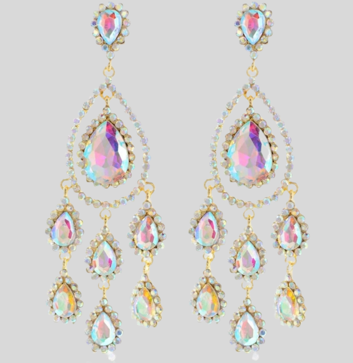 Sneaux Fall Chandelier Earrings