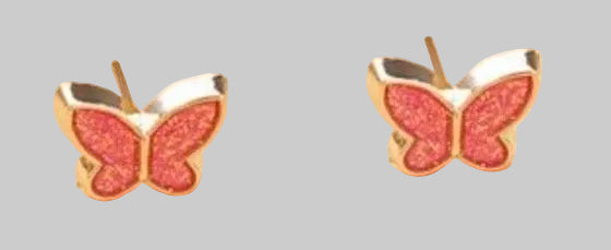 Give Me Butterflies Stud Earrings