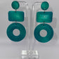 Slay UnTeal Dawn Drop Earrings