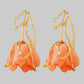 Two Lips Drop Earrings