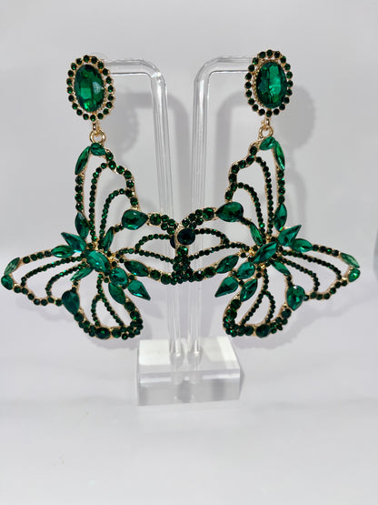 LUXE You Give Me Butterflies Drop Earrings