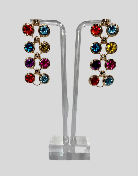 Connect The Dots Drop Earrings