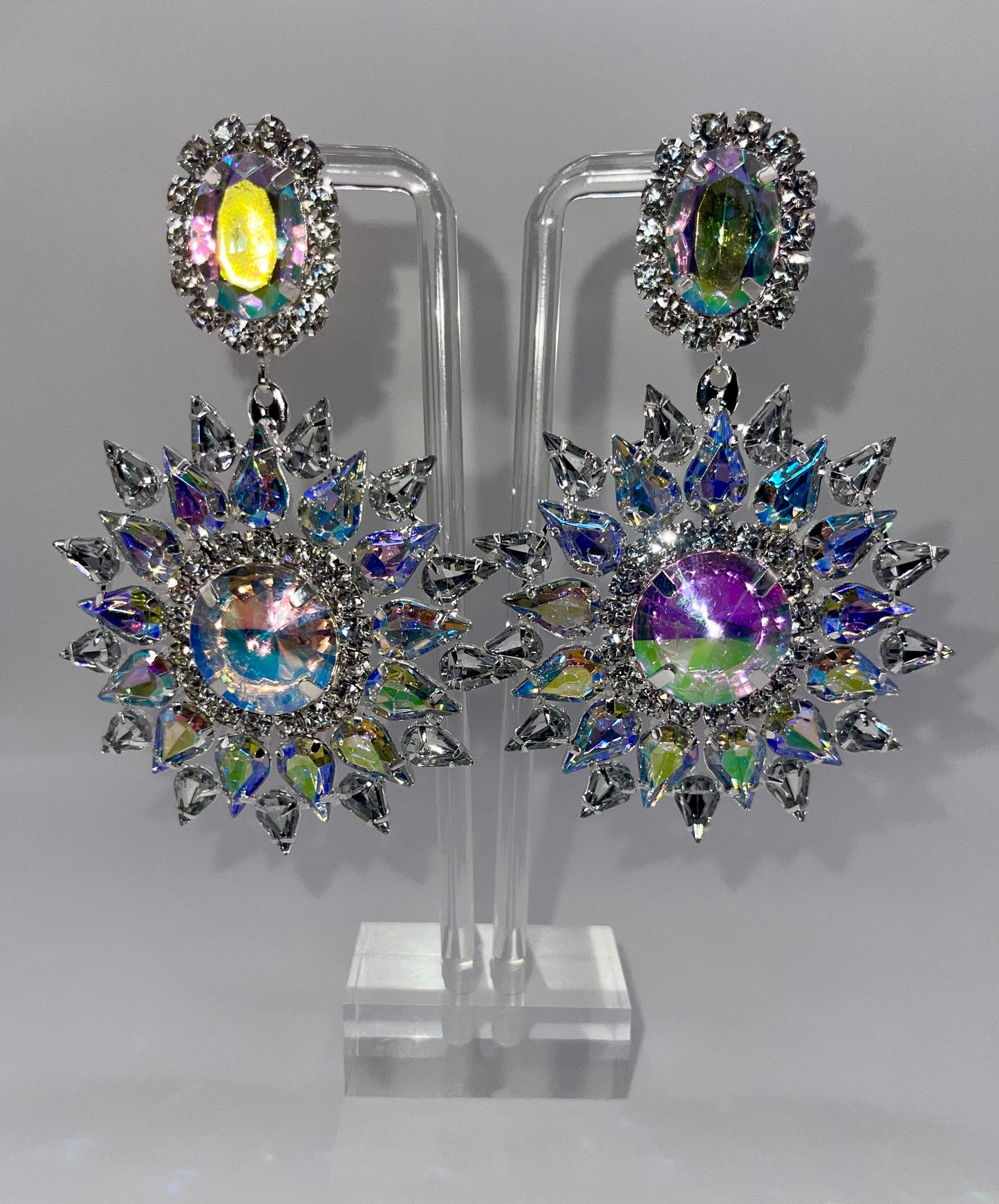 LUXE Stargazer Crystal Drop Earrings
