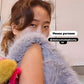 Are You Faux Real Fur Handbag