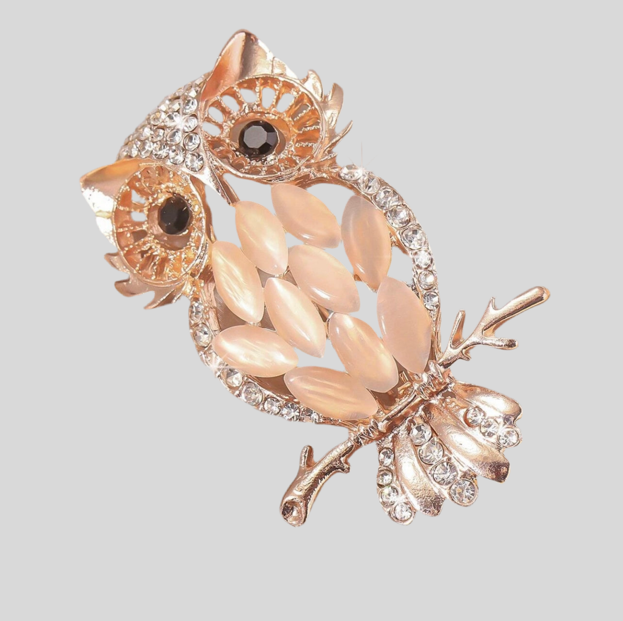 Queen Brooch - Owl