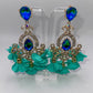 LUXE Boho Bride Petal Drop Earrings